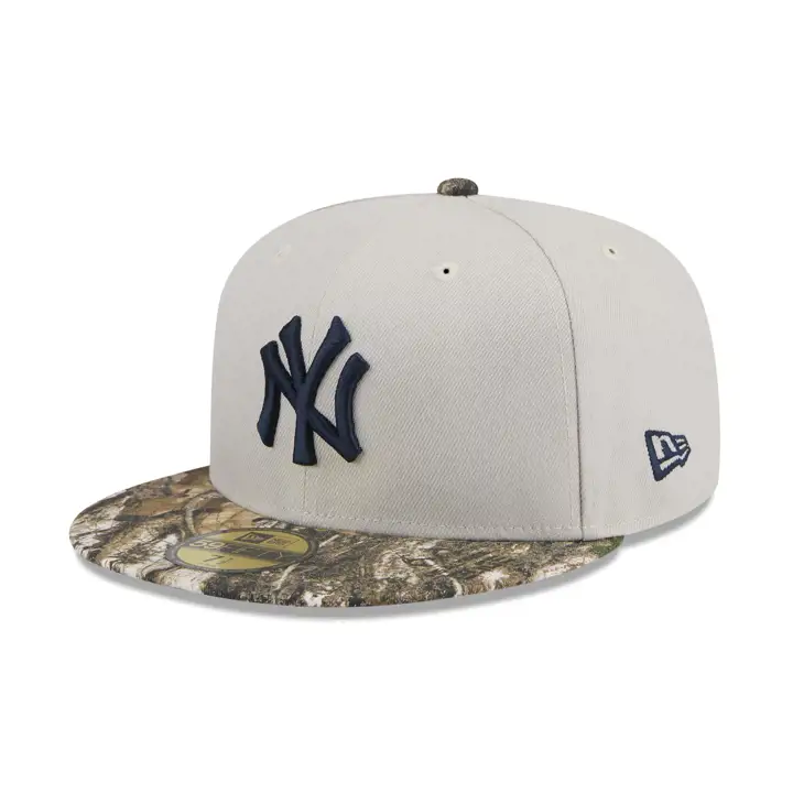 NEW YORK YANKEES MLB Stone Tree 59FIFTY WS 2009 STONE/CAMO/G