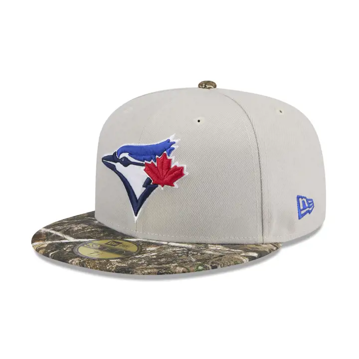 CASQUETTE 59FIFTY MLB Stone Tree 30E ANN des Blue Jays de Toronto – STONE/CAMO