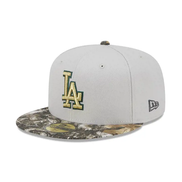 LOS ANGELES DODGERS MLB Everglades 595FIFTY 100TH ANN STONE/