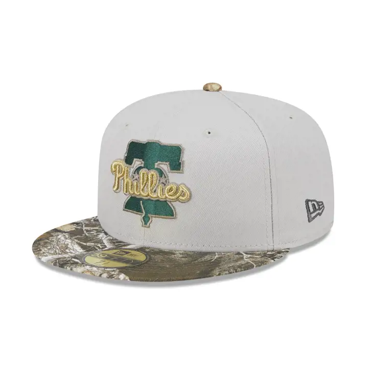 PHILADELPHIA PHILLIES MLB Everglades 595FIFTY WS 2008 STONE/