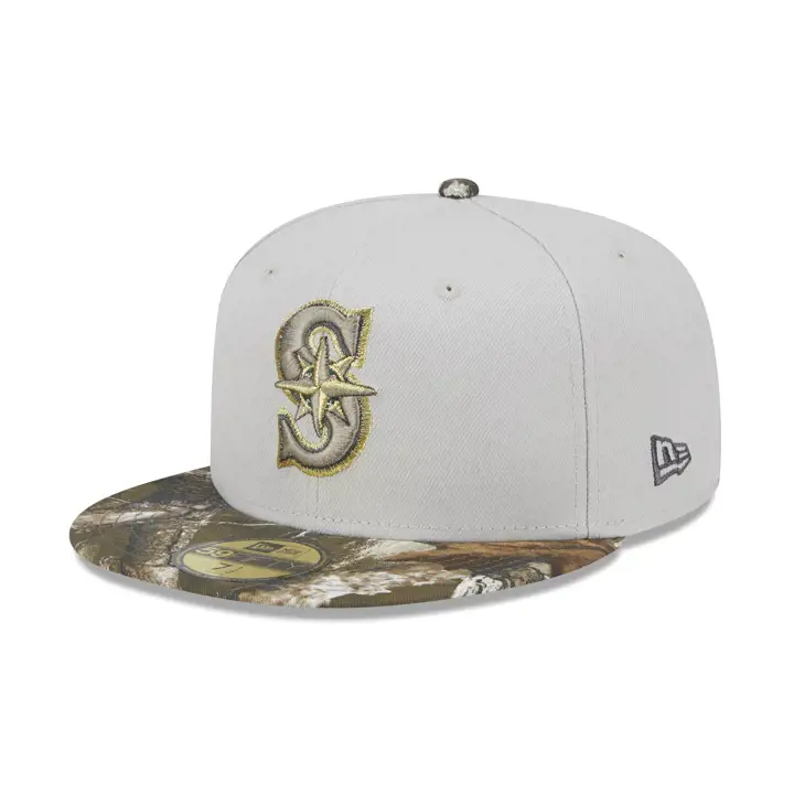 SEATTLE MARINERS MLB Everglades 595FIFTY 35TH ANN STONE/CAMO