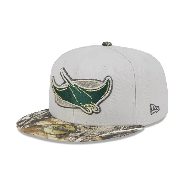 TAMPA BAY RAYS MLB Everglades 595FIFTY 25TH ANN PIERRE/CAMO/G