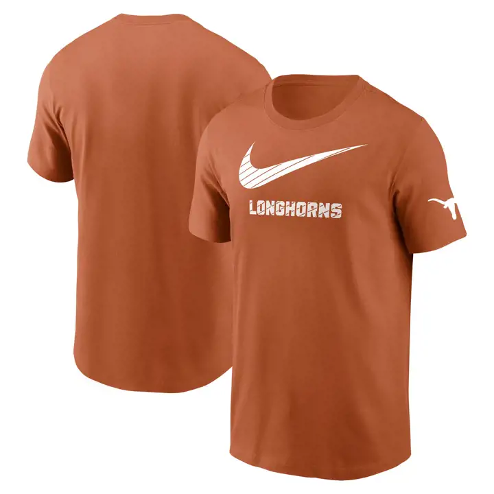 T-SHIRT EN COTON TEXAS LONGHORNS NCAA 2-HIT WORDMARK 24 ORG