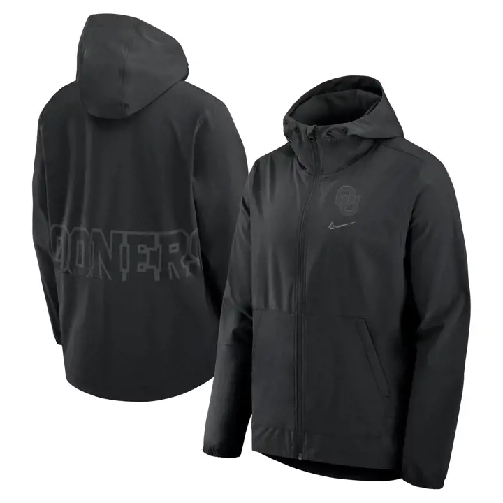VESTE TISSÉE DE PERFORMANCE OKLAHOMA SOONERS NCAA 24 BLK