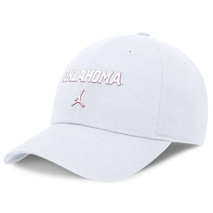 Oklahoma Sooners NCAA NK Statement Club Swoosh blanc