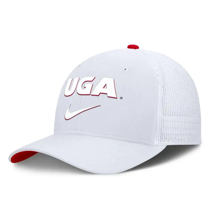 Casquette de camionneur Georgia Bulldogs NCAA NK Statement blanche