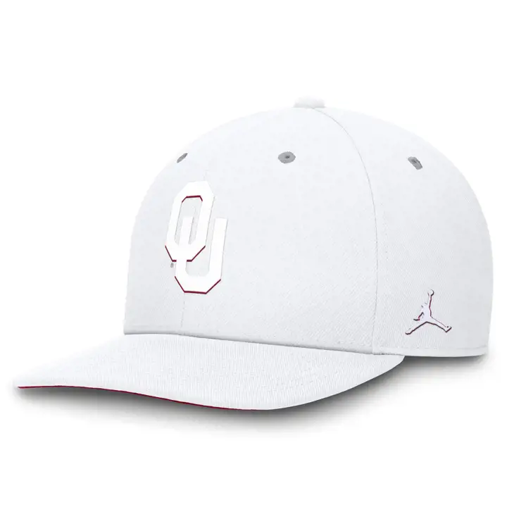 Casquette à visière plate Oklahoma Sooners NCAA NK wht