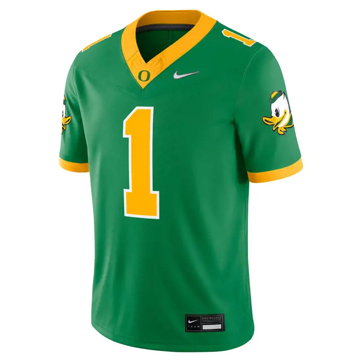 Maillot de football américain replica Oregon Ducks NCAA - modèle Alt Game GRN
