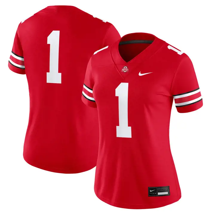 Maillot de match réplique de football féminin NCAA des Ohio State Buckeyes
