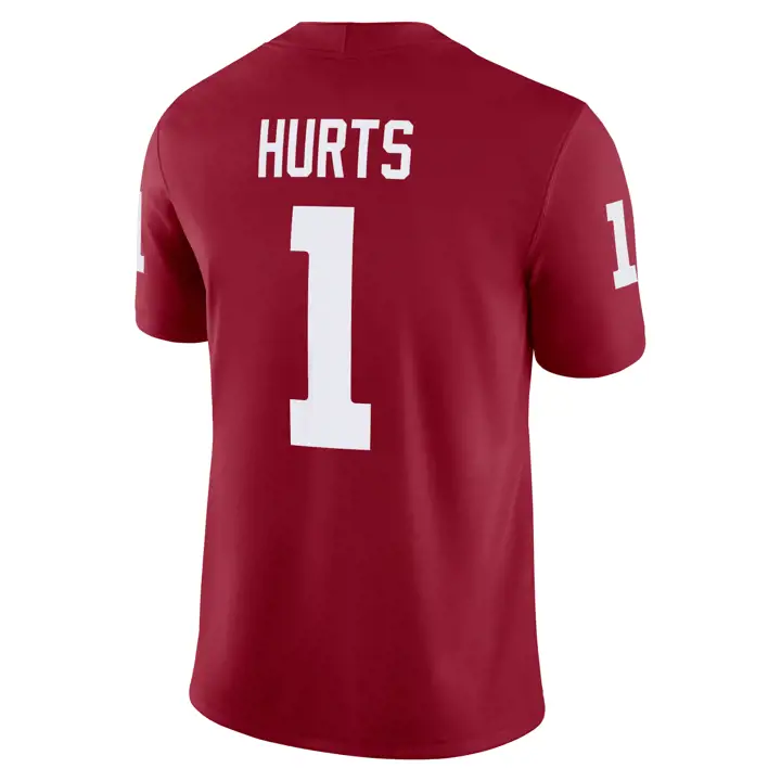 Oklahoma Sooners NCAA MAILLOT DE MATCH JOUEUR JALEN HURTS CRIM