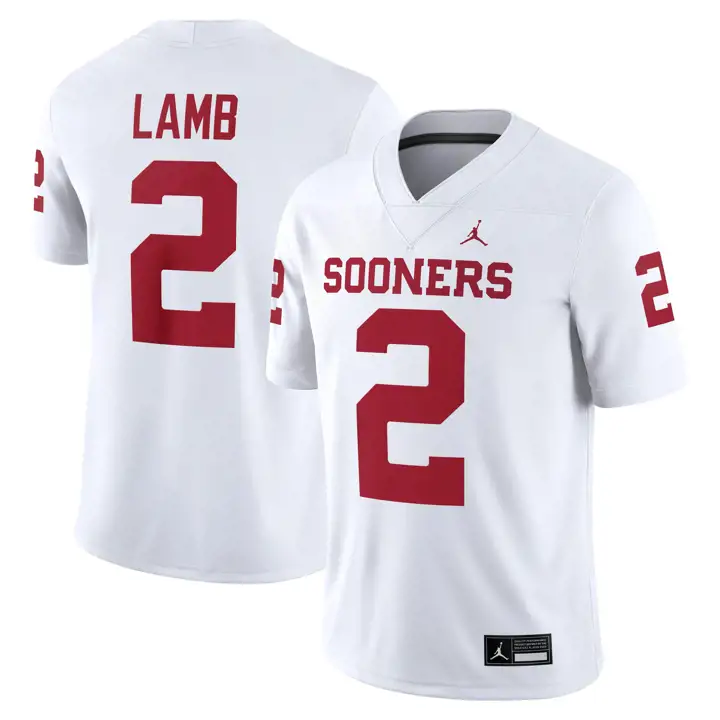 Maillot de jeu NCAA Oklahoma Sooners CEEDEE LAMB CRIM