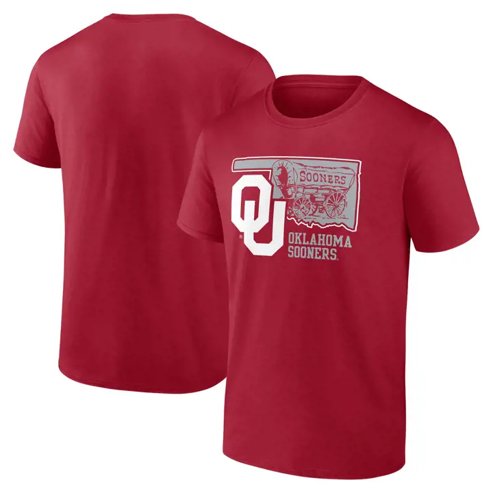T-shirt CRIM Oklahoma Sooners NCAA State Lock Up