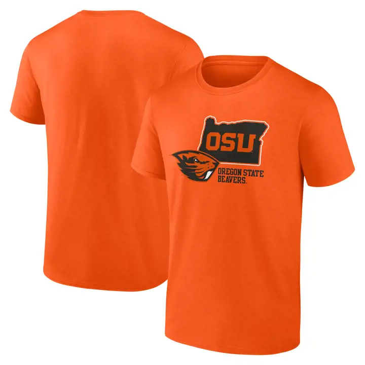 T-shirt Oklahoma State Cowboys NCAA State Lock Up NOIR