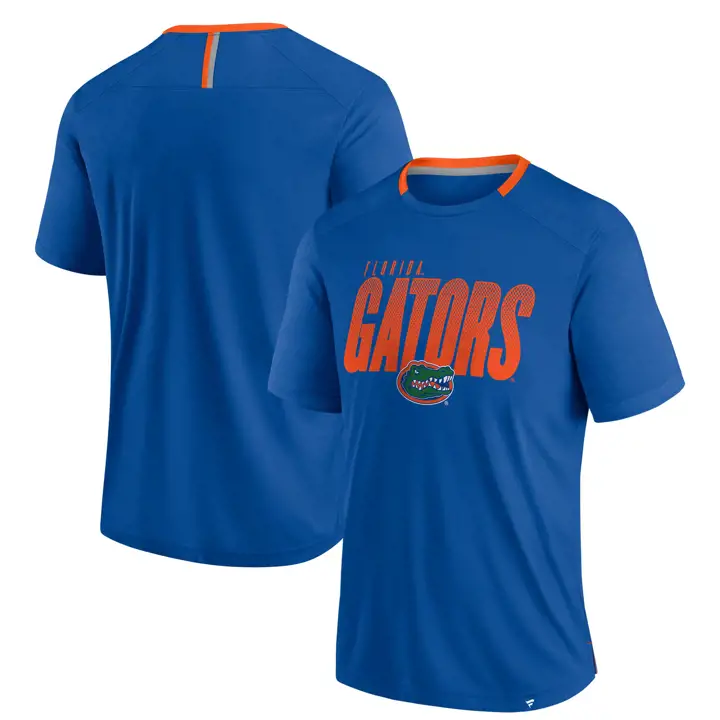 T-shirt en polyester à pois dégradés NCAA Florida Gators RBL