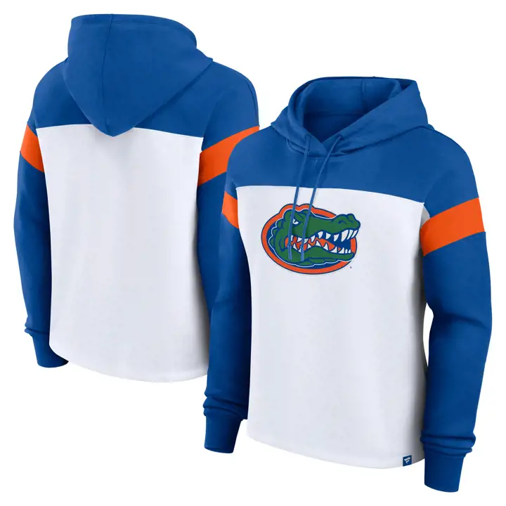 Sweat à capuche colorblock femme Florida Gators NCAA – Logo principal
