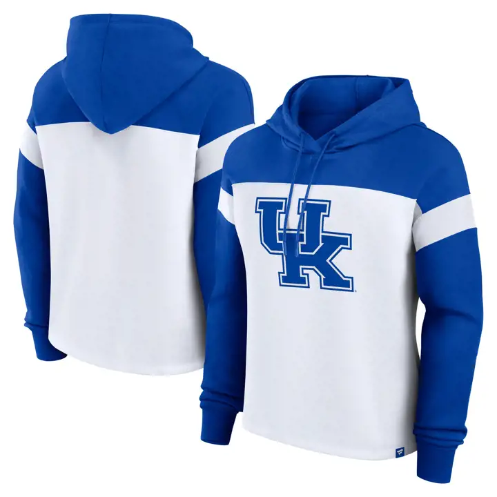 Sweat à capuche colorblock primaire pour femme Kentucky Wildcats NCAA