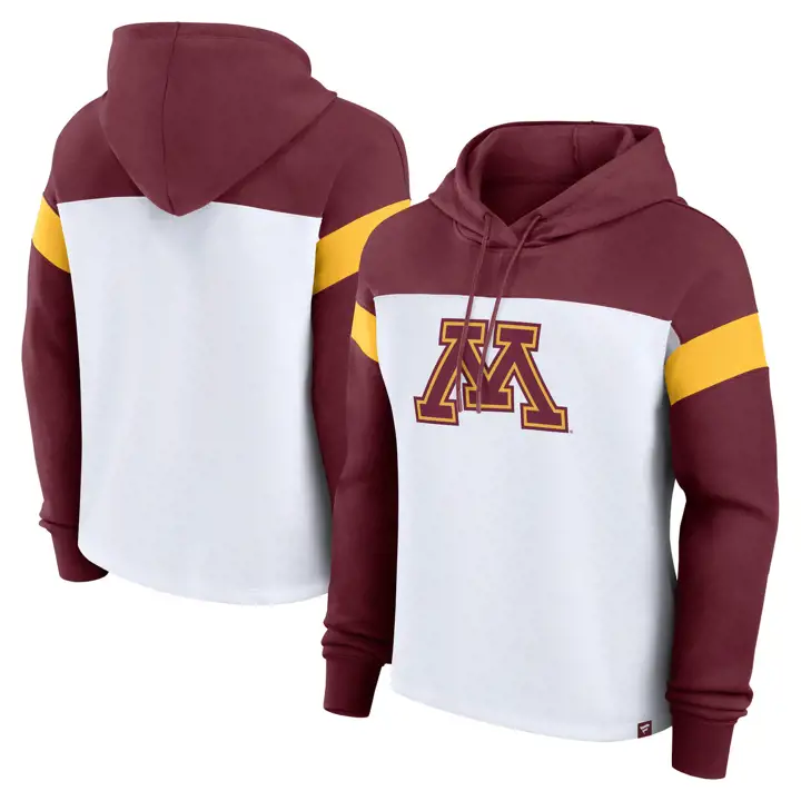 Minnesota Golden Gophers NCAA Femme Logo Principal Colorbloc