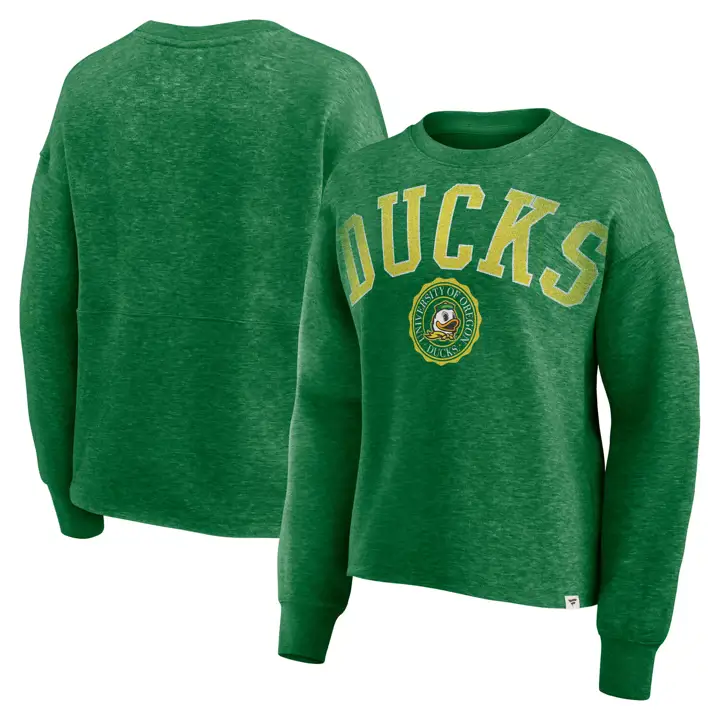 Oregon Ducks NCAA Femme Tradition Oversized Ras du cou Vert