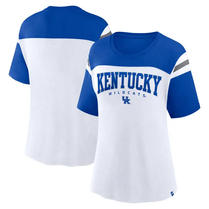 T-shirt Kentucky Wildcats NCAA Femme « Winning Gear » BLANC