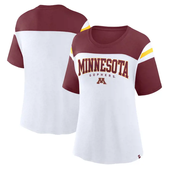 T-Shirt femme Golden Gophers du Minnesota NCAA Winning Gear