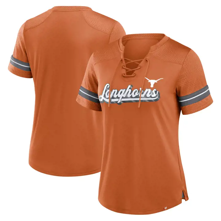 Texas Longhorns NCAA Women's Overtime Athena Top ORG