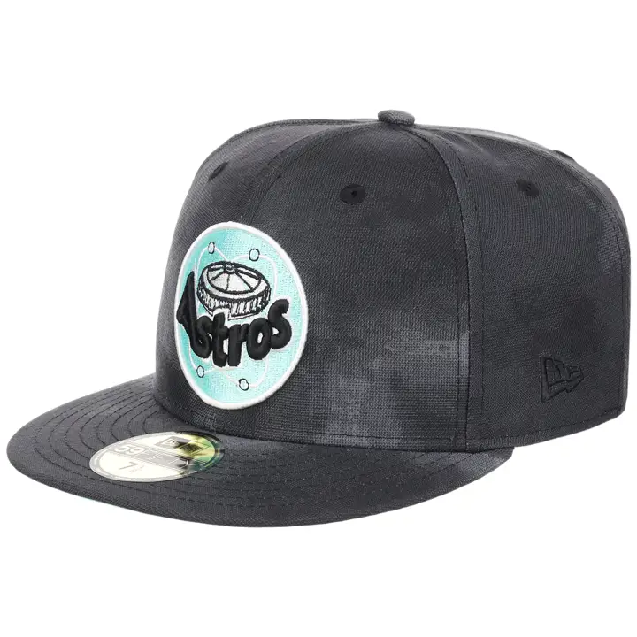 Casquette 59FIFTY Agave des Houston Astros de la MLB de New Era, coloris noir/noir/vert vif
