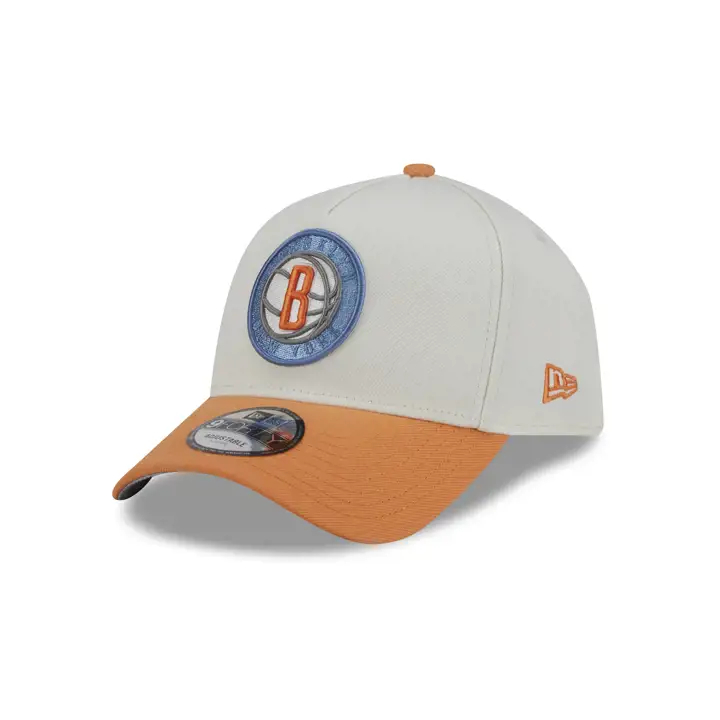 Casquette A-Frame 9FORTY Brooklyn Nets NBA Pastel Punch Creamsicle