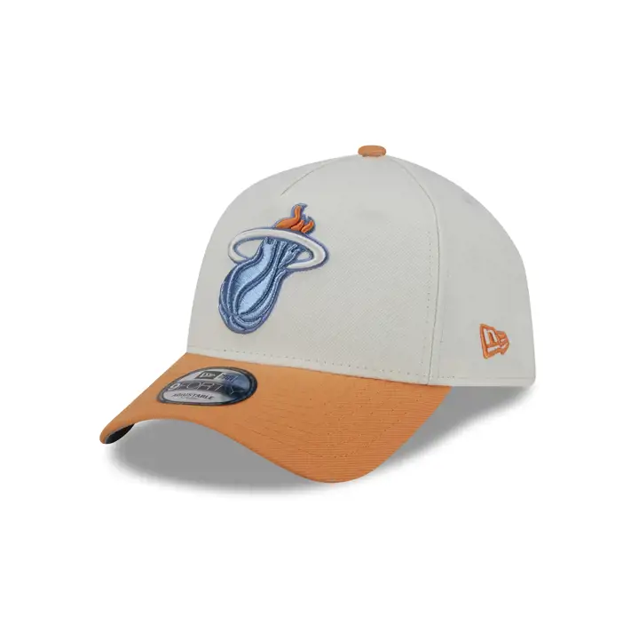 Miami Heat NBA Pastel Punch Crème Glacée 9FORTY A-Frame silv/