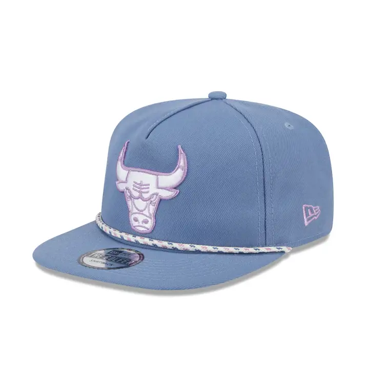 Chicago Bulls NBA Pastel Punch Slate Golfer bleu/ bleu/ vfoncé