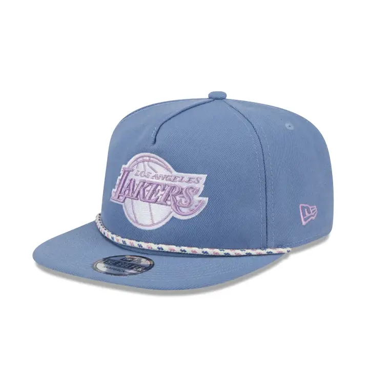 Los Angeles Lakers NBA Pastel Punch Slate Golfer bleu/ bleu/