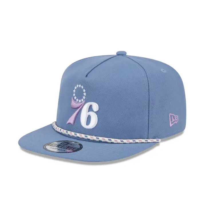 Philadelphia 76ers NBA Pastel Punch Slate Golfer bleu/bleu/