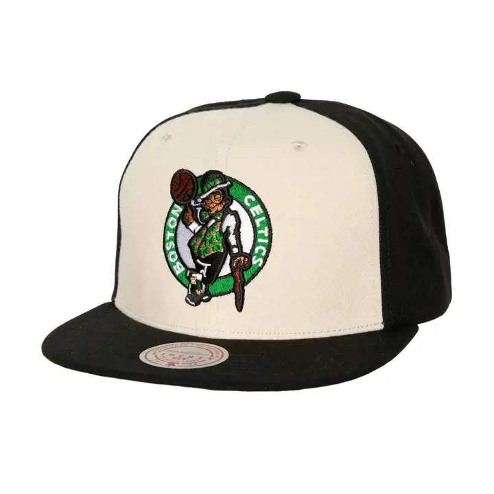 Boston Celtics NBA MN Front Off Snapback blk/ blk/ gry