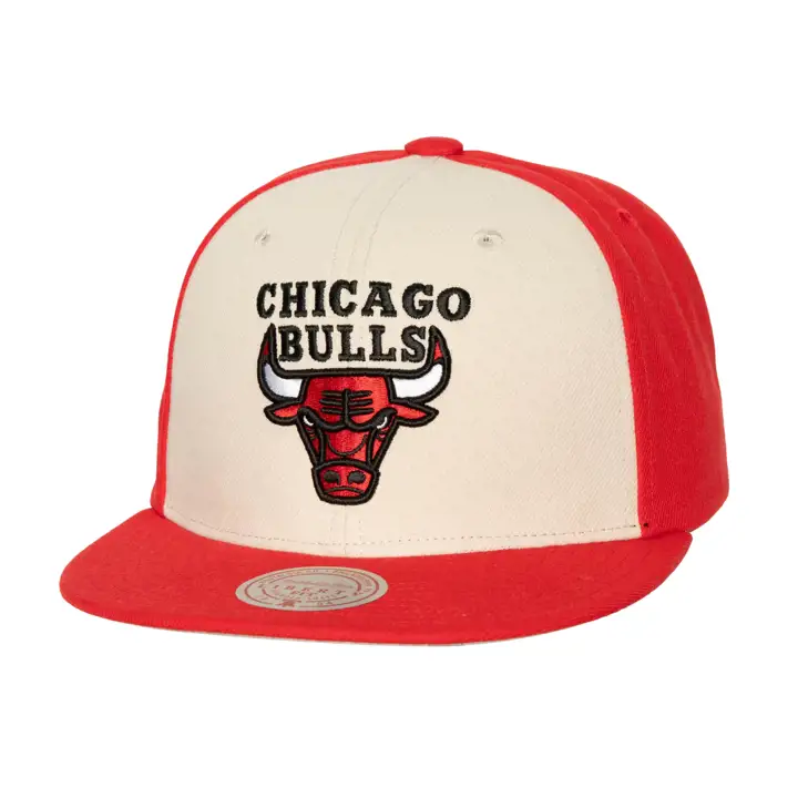 Casquette NBA Chicago Bulls MN Front Off Snapback rouge/rouge/gris