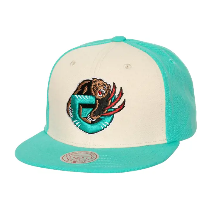 Vancouver Grizzlies NBA MN Front Off Snapback sarcelle/ sarcelle/ gr