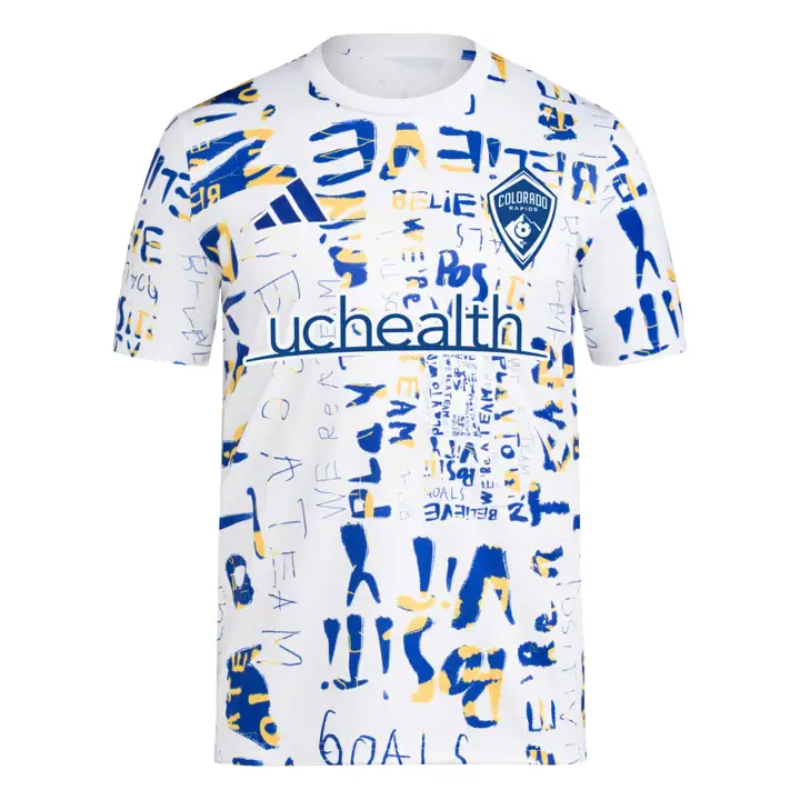 MAILLOT D'AVANT-MATCH KCC DES COLORADO RAPIDS 24 BLANC