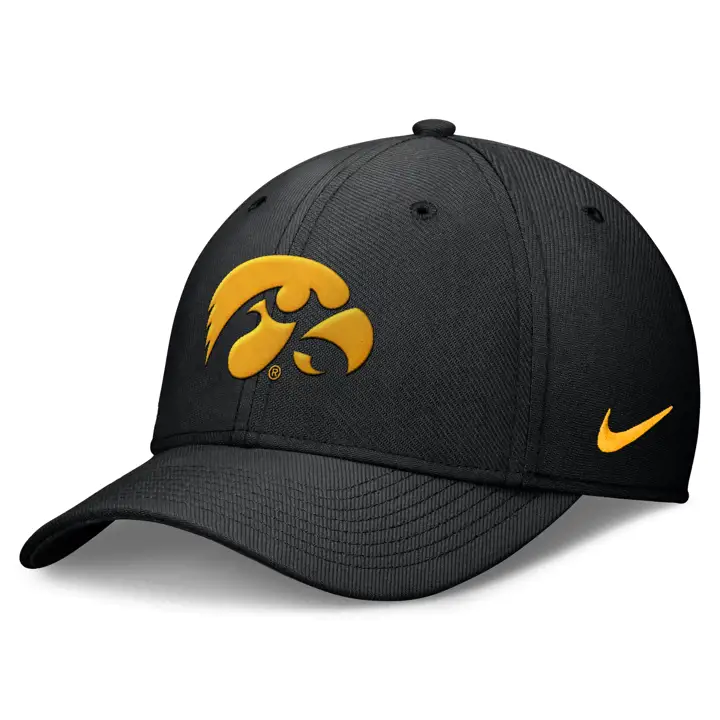 Iowa Hawkeyes NCAA NK Classic Swoosh blk