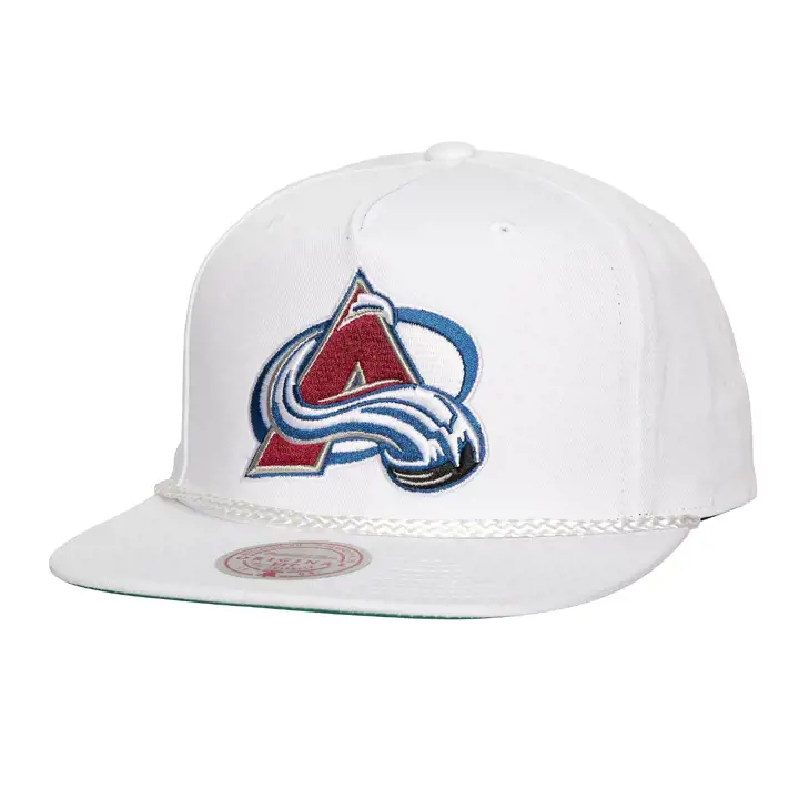 COLORADO AVALANCHE LNH MN Corde blanche Golfeur Actuel blc