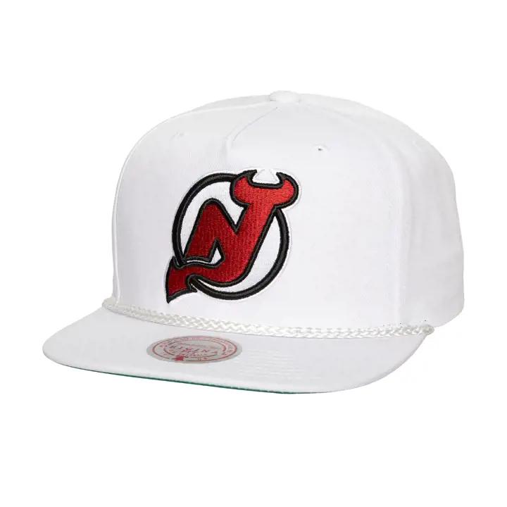 NEW JERSEY DEVILS NHL MN Casquette de golf corde blanche actuelle