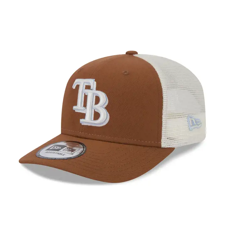 Casquette Trucker New Era MLB Tampa Bay Rays Pastel Punch Marron