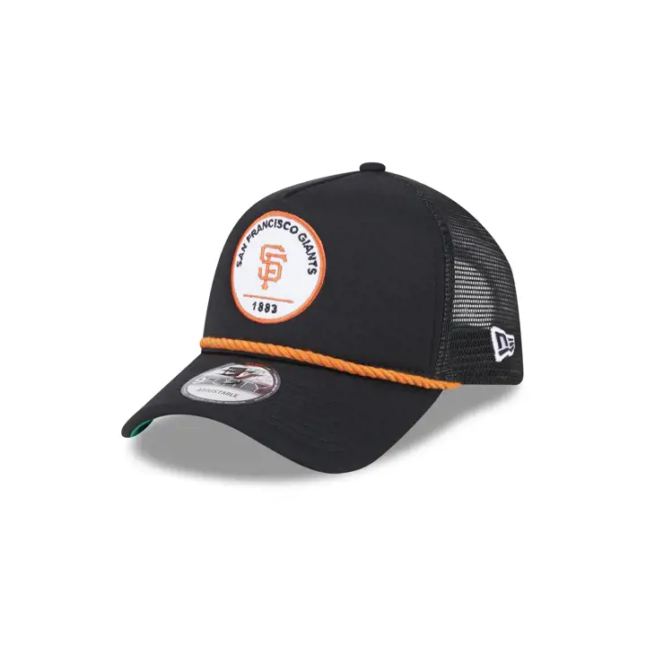 Casquette Trucker San Francisco Giants MLB New Era Patch 9FORTY Rope