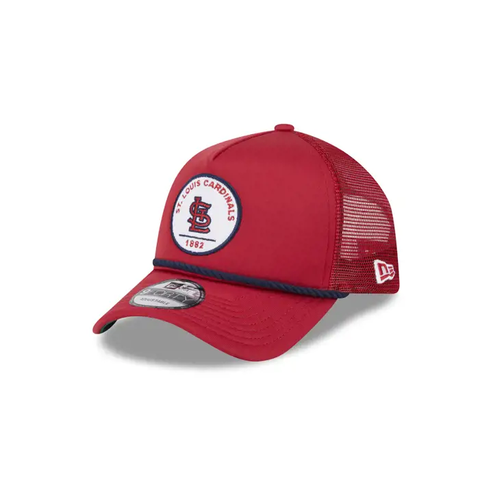 St. Louis Cardinals MLB New Era Patch 9FORTY Rope Trucker RE