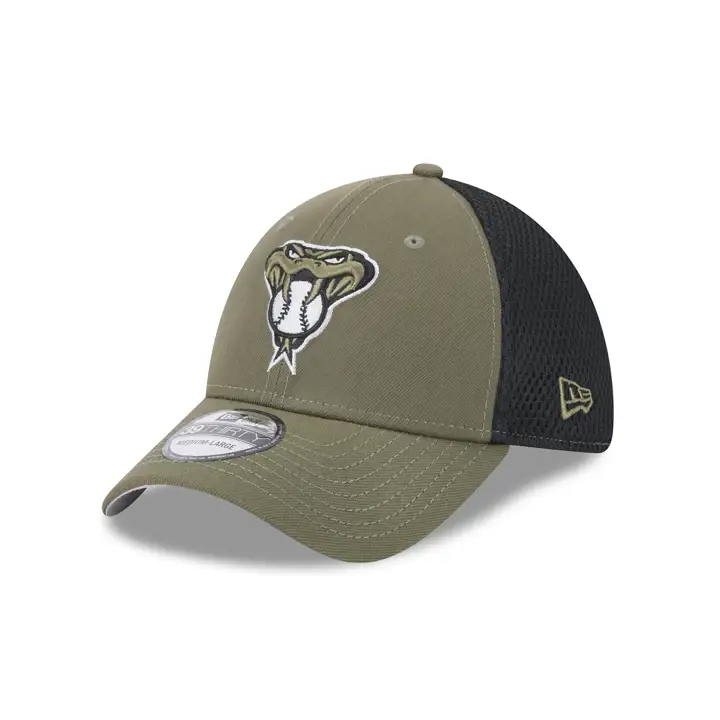 Arizona DiamondBacks MLB New Era Olive/Black 39THIRTY Neo OL