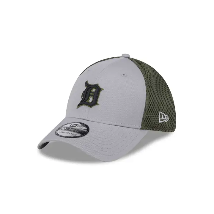 Casquette Houston Astros MLB New Era Grey/Olive 39THIRTY Neo GRY