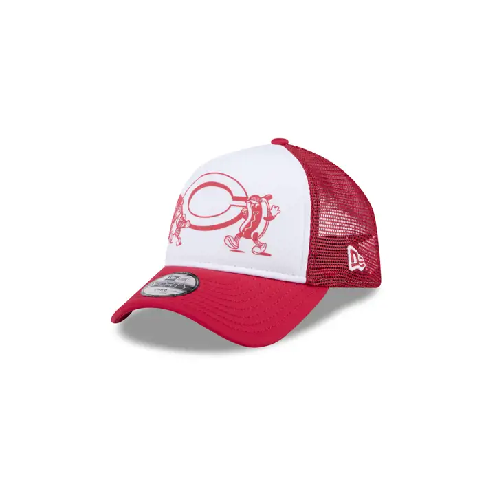 Cincinnati Reds MLB New Era ENFANT Snack Parade 9FORTY Casquette Trucker