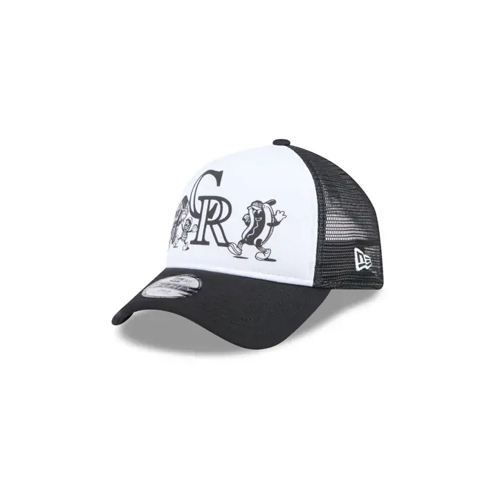 Casquette de baseball New Era 9FORTY Trucker MLB Colorado Rockies - Enfant