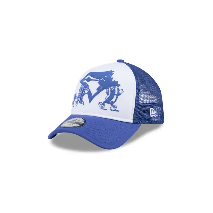 Toronto Blue Jays MLB New Era JEU Snack Parade 9FORTY Trucker