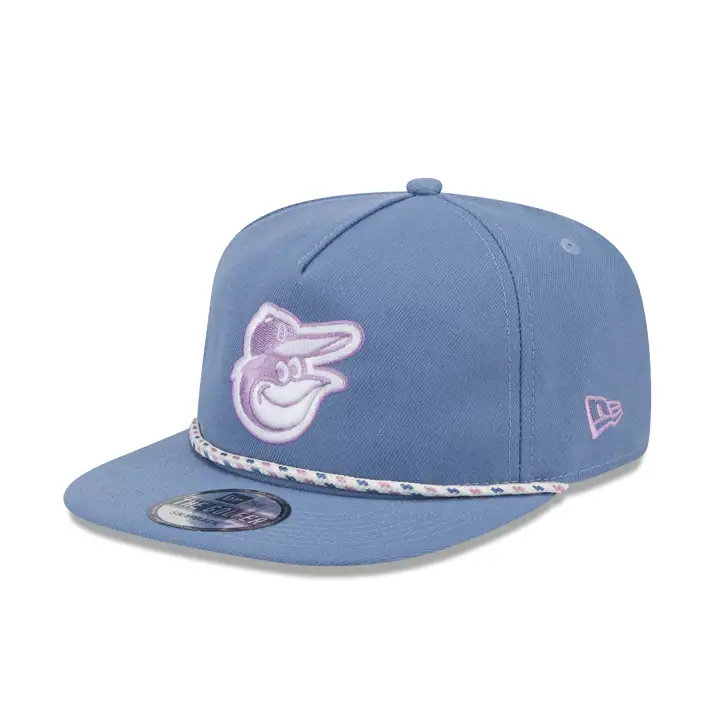Baltimore Orioles MLB New Era Pastel Punch Rope Golfer SLBL