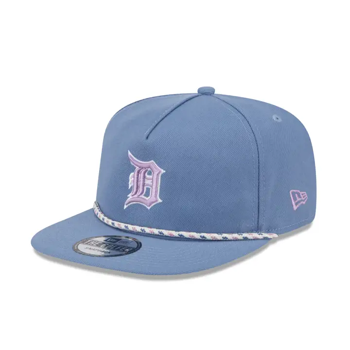 Detroit Tigers MLB New Era Pastel Punch Rope Golfer SLBL