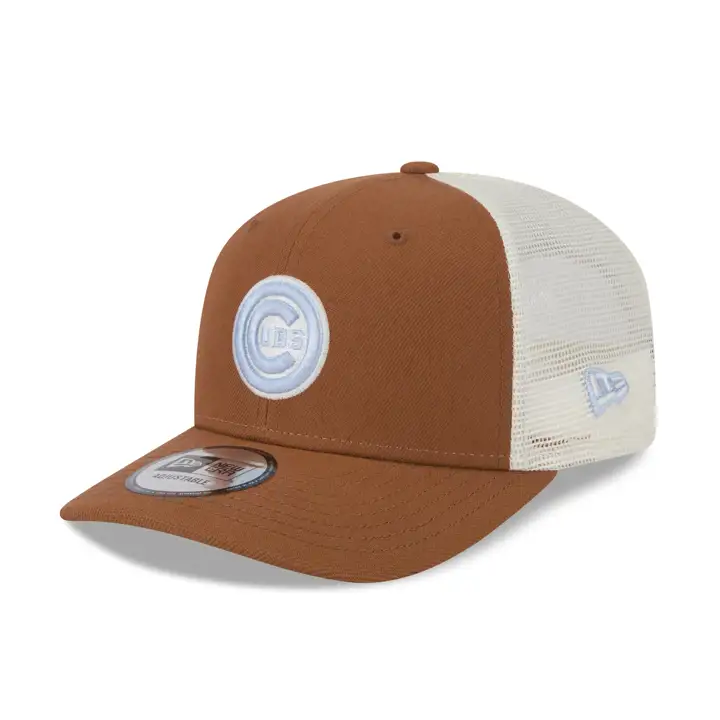 Casquette Trucker MLB New Era Pastel Punch Chicago Cubs BRN