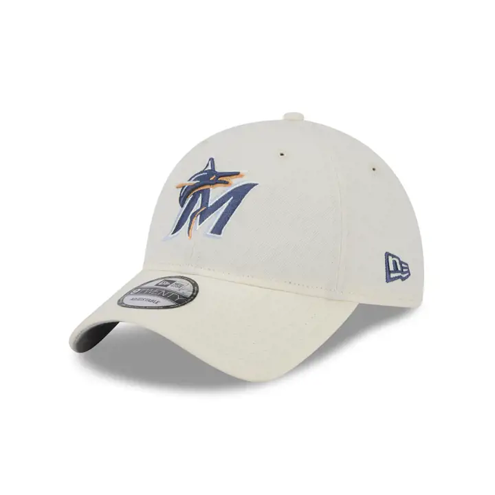 Miami Marlins MLB New Era Pastel Punch 9TWENTY DKGRY